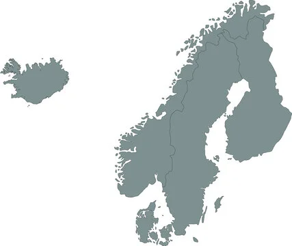 Scandinavia map Scandinavia map